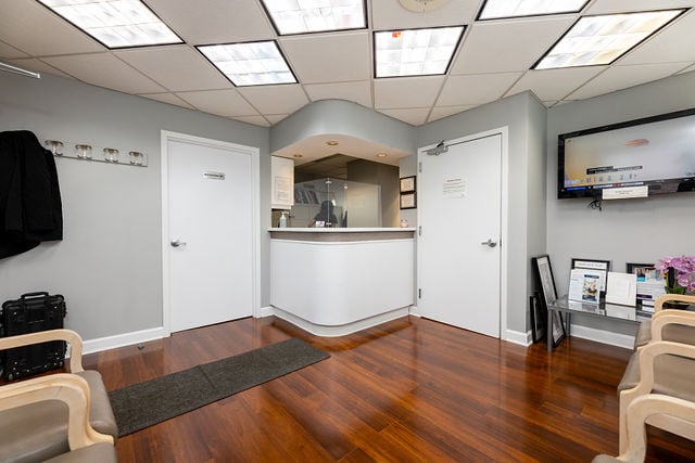 Patient waiting area